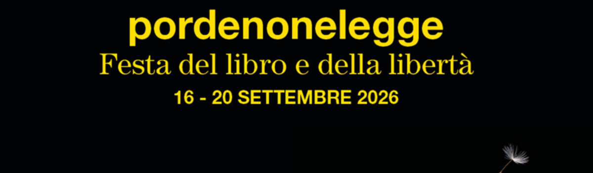 I nostri incontri a Pordenonelegge